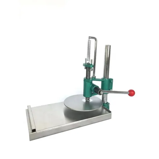 Commercial Pizza Dough Press Machine: 15/18/20/36cm Manual Flattening Machine