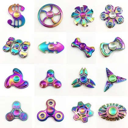 2016 colorful aluminum alloy fingertip spinner hot wheels toys