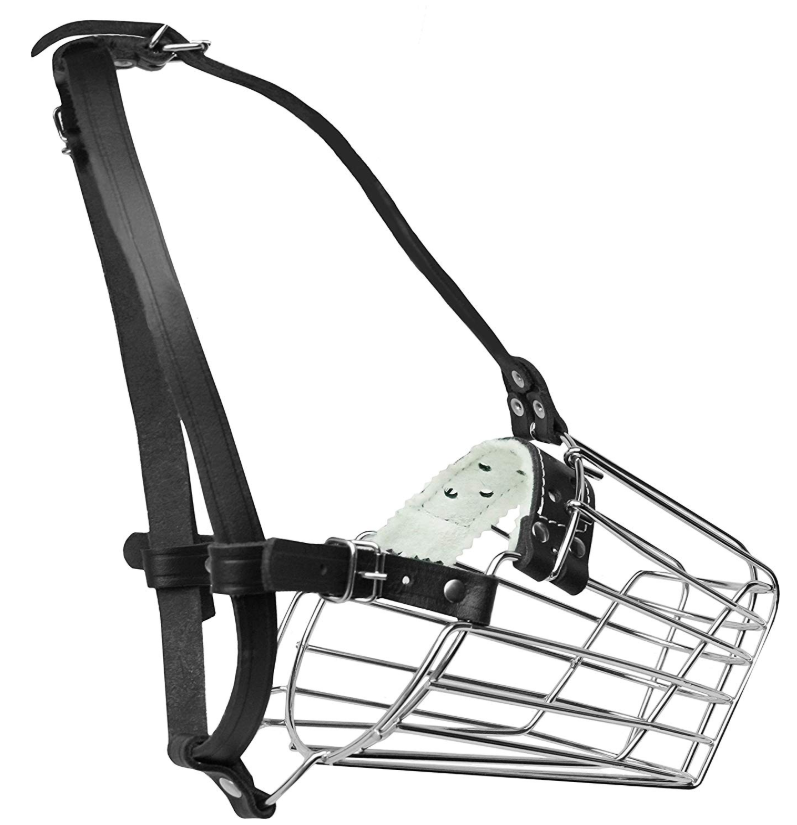 Reinforced Cage-Muzzle for Large Dogs