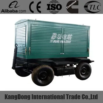 50kva Deutz power generator trailer type CE approved