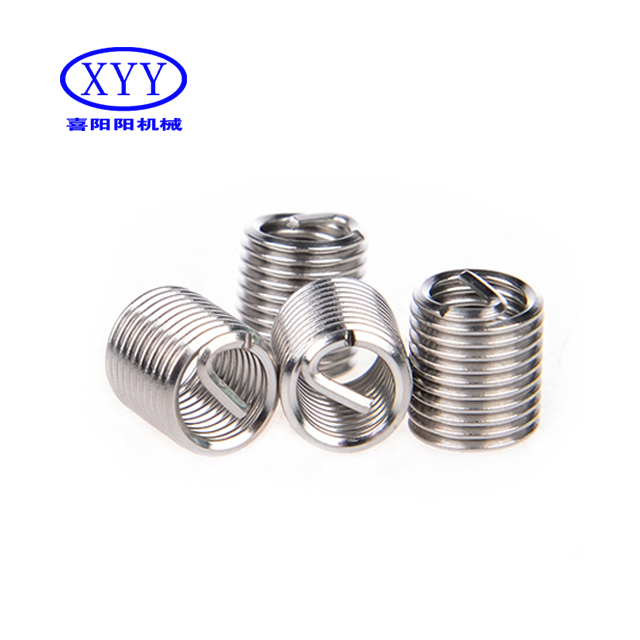 Factory Supplier Stainless Steel Thread Insert Metric Size Fasteners with Free-Running Coils