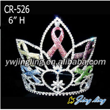 Tiara colorida de la corona del desfile de la cinta para el mejor amigo