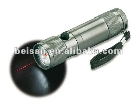 8 led flashlight torch,best led flashlight with laser pointer