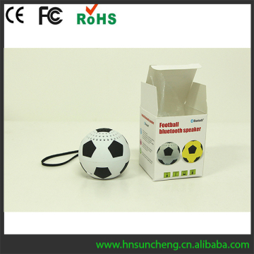 2017 new design fashionable football music mini bluetooth speaker