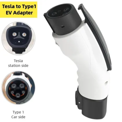 Highfly AC Electric Vehicle Charger Connectors, Socket, Plug, TPc to Type 1 EV Adapter