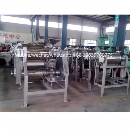 Double-Channel Mango Beat Machine / Mango Pulping Machine / Fruit Pulp Machine