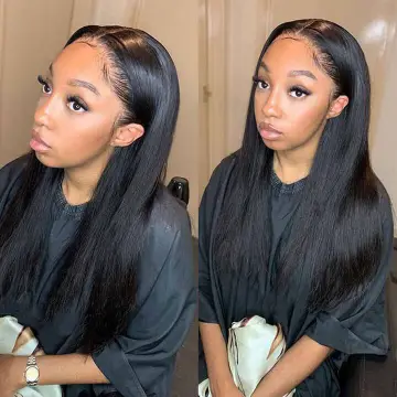 Vietnamese Raw Hair HD Lace Long Straight Frontal Wig Cuticle Aligned Human Hair Transparent Hd Lace Frontal Wig