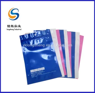 colorful Antistatic Zipper Bags