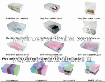 Foldable PP shoe box