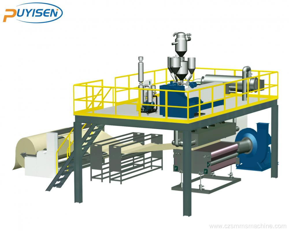 Class 95 Spunbond Meltblown Nonwoven Fabric Making Machine