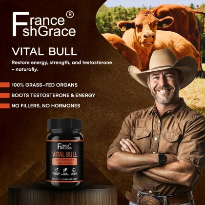 Customized Vital Bull Beef Organ Supplement for Men