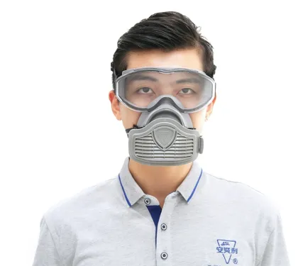 8100 Eye Protection Integrated Respiratory Dust Mask
