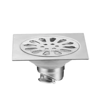 Square High-Quality Auto-Close Brush Floor Drain: Enhancing Efficiency and Aesthetics in Commercial and Residential Settings