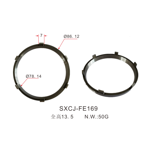 Hyundai OEM Gearbox Synchronizer Ring Set 43302-47700