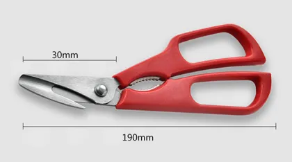 Professional Multifunctional Kitchen Scissors for Seafood - Crab/Lobster/Shellfish