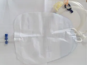 Medical Urine Collection Bag with qualified Luer Locks