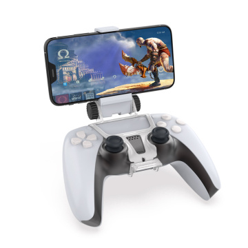 PS5 Gamepad Controller Phone Mount Holder Clamp Clip Stand Game Accessories