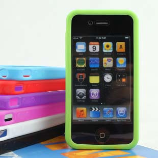 silicone cover case for iphone 4