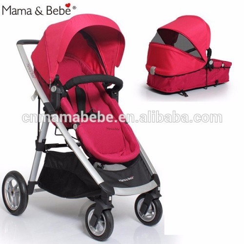 Baby Stroller 3 in 1 with Carrycot and Carseat