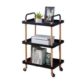 Wholesale 3-Tier Rolling Kitchen Utility Cart with Wheels - Perfect for Fruit, Vegetable & Home Office Storage
