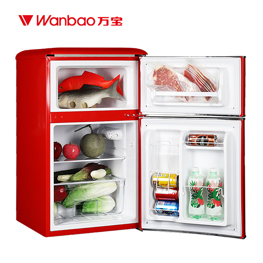 89L Wanbao Classic Retro two-door refrigerator