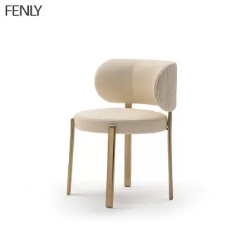 Modern Luxury Leather Dining Chair for Living Room, Kitchen, and Office
