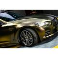 Vinilo Matte Metallic Brown Gold Car Body Vinyl