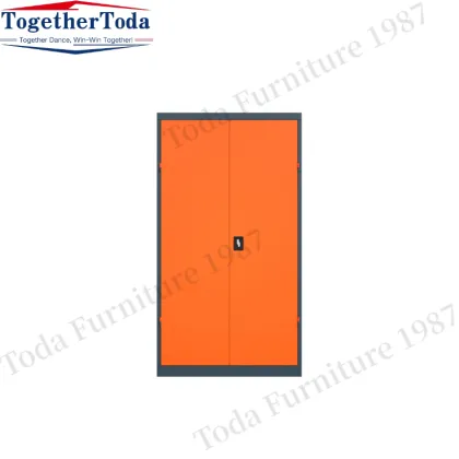 Large metal lockers with double doors tool cabinets