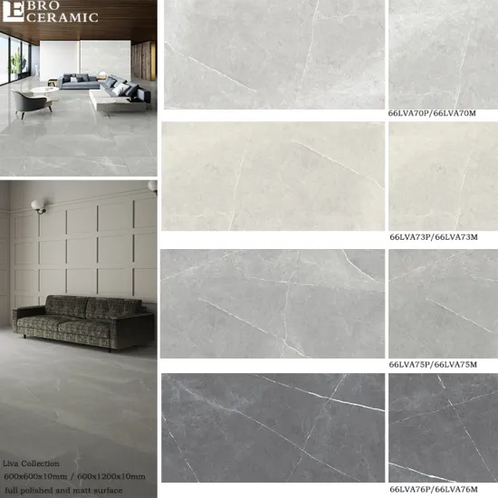 Hot Sell 24x24 Glossy Porcelain Bathroom Wall and Marble Floor Tiles