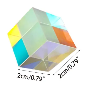 Cross Dichroic Cube Combiner Splitter X Cube Optical Prism