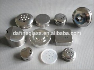 stainless steel cap /lid used for spice shaker and glass jars