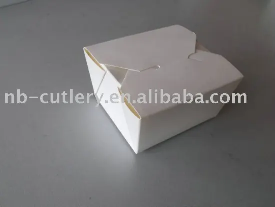 26oz paper take away box square base