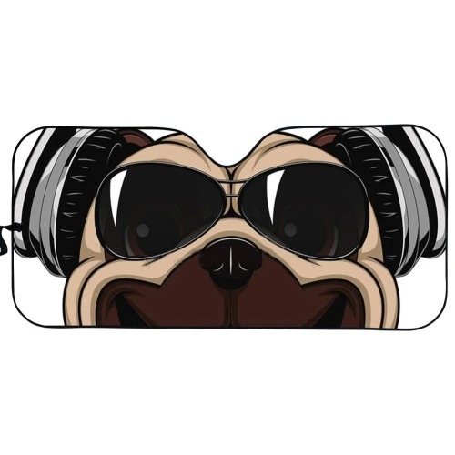 Car Protective Decoration UV Shade Cute Cartoon Print