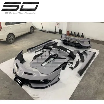 SVJ Style Custom Full Body Kits in Carbon Fiber and Fiberglass for Lamborghini Aventador LP700