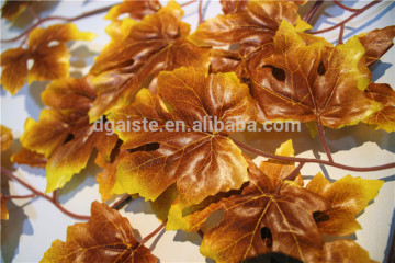 Home and outdoor garden table wedding christmas decoration 60cm or 2ft Height artificial colorfully maple leaf E06 0645