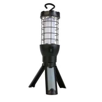 Best Selling 36W & 48W 7-Inch Rechargeable LED COB Work Light with Tripod Stand and Outdoor Camping Flashlight, Including 360° Hanging Hook