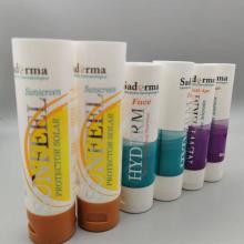 flip top cosmetic plastic squeeze tube packaging