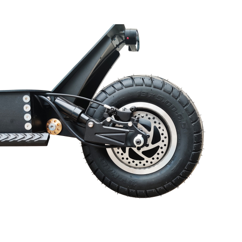 Большой колесный электрический скутер с толстой шиной