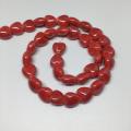 STRUNG BEADS HEART CERAMIC BEADS 10MM 30pcs