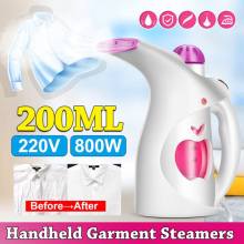200ML Handheld Fabric Steamer Fast-Heat 800W Powerful Garment Steamer for Home Travell Portable Steam Iron Mini Travel Steamer