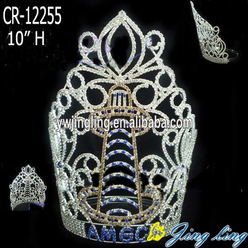 2015 Jingling fashion women pretty lady Pageant Crown