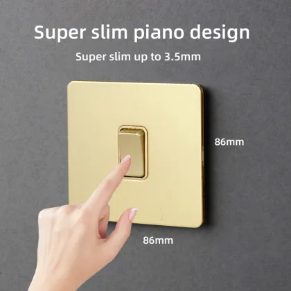 UK 2 Gang 13A DP Switched Socket