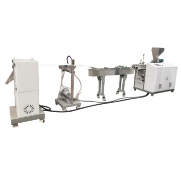 Small Lab Twin Screw Water Cooling Strand Plastic Pelletizer Machine