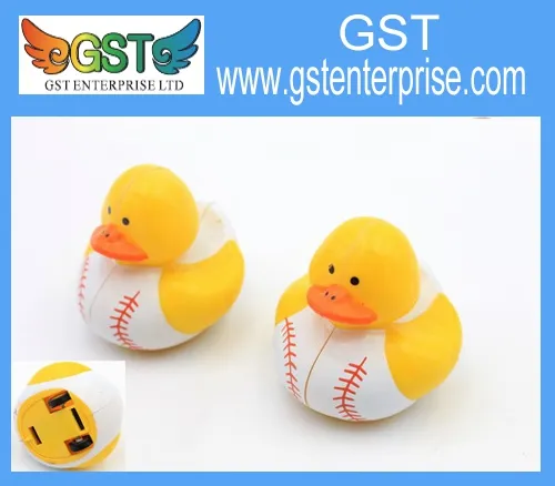 Pull Back Baseball Imprinted Ducks