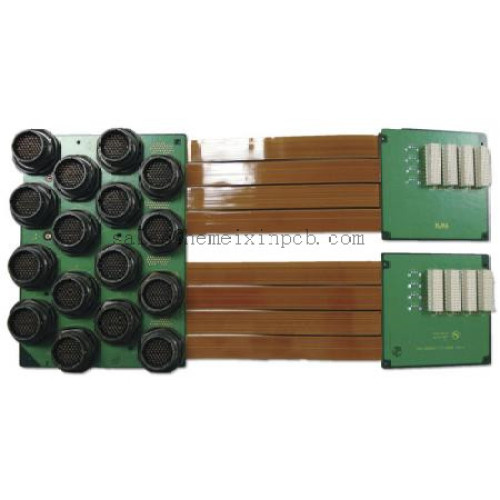 Prototype rigid flex circuit assembly