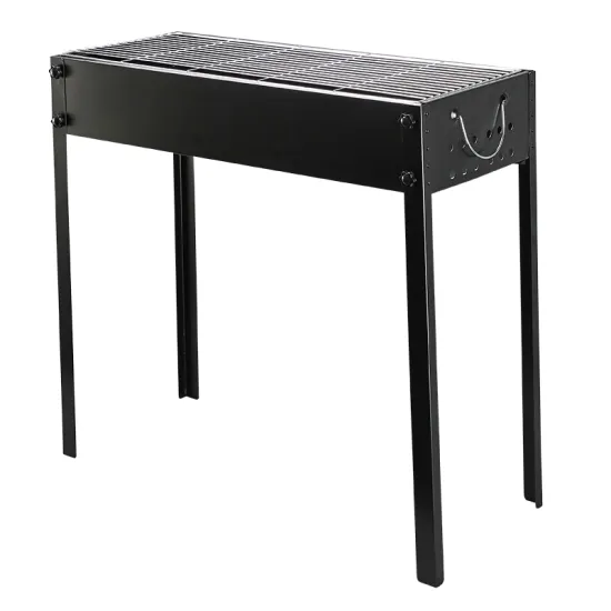 Portable Outdoor Camping BBQ Grill: Foldable Stainless Steel Charcoal Grills for Garden Parties