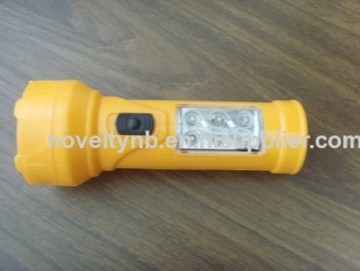 Fashion Led Flashlight Plastic 