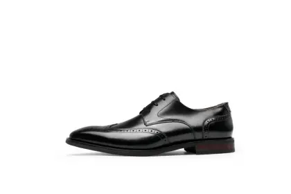 Wing Tip Genuine Leather Men's Shoes