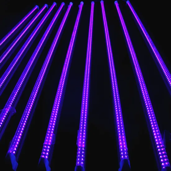 7Magic 144/288 LEDs UVA/V-Shape Grow Light: 395nm & 400nm LED Bar Spectrum for Plant Growth