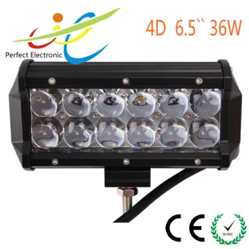 4D lens 36W LED light bar long life time Cree LEDs